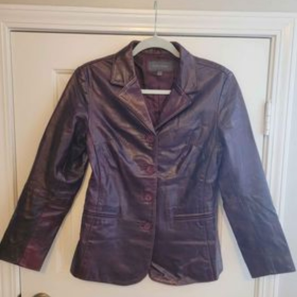 Women's leather jacket